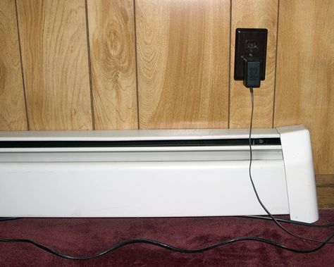 There are two easy methods for calculating the wattage you need for permanent electric baseboard heaters, and both are important to know. Baseboard Heater Ideas, Baseboard Radiator, Baseboard Heaters, Heater Covers, Baseboard Heater Covers, Electric Baseboard Heaters, Cleaning Baseboards, Baseboard Heating, Baseboard Heater