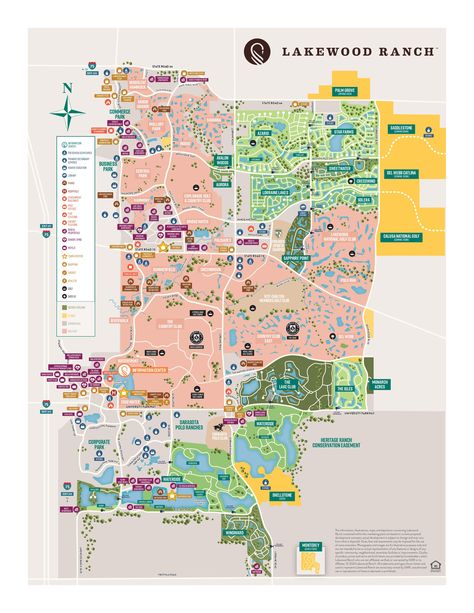 Map of Lakewood Ranch Florida Lakewood Ranch Florida, Florida Homes For Sale, School Info, Florida Homes, Large Photos, Florida Home, Ranch House, Sarasota, Lake House