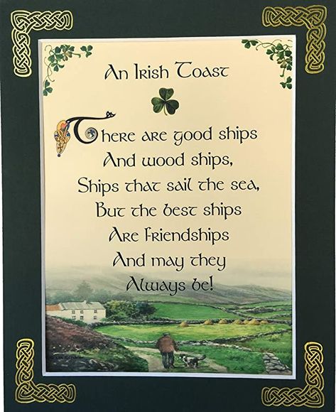 Irish Toasts, Celtic Clothing, Irish Eyes Are Smiling, Irish Quotes, Blessed Quotes, Celtic Design, Irish Blessing, Luck Of The Irish, St Pattys Day