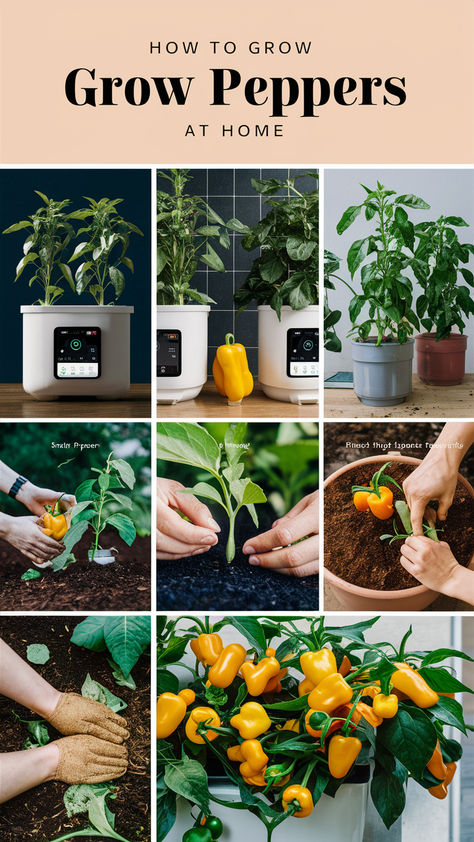 Enjoy fresh, homegrown peppers year-round with indoor gardening! 🌶️ From bell peppers to spicy jalapeños, this guide covers everything you need to know about setting up the perfect indoor garden. Grow vibrant, flavorful peppers right from your home, no matter the season.

#IndoorGardening #SmartPlantLife #HomeGrownPeppers #SmartGardening #PepperGrowingTips Chili Pepper Plant, Growing Food Indoors, Pepper Plants, Chili Pepper, Growing Food, Indoor Garden, Plant Life, Stuffed Bell Peppers, Stuffed Peppers