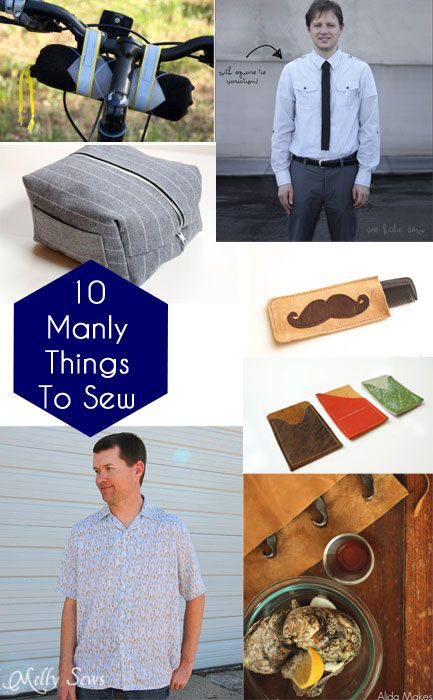 Sewing For Men, Sewing Projects For Guys, Melly Sews, Holiday Hand Towels, Sewing Men, Trendy Sewing Projects, Diy Gifts For Men, Trendy Sewing Patterns, Sewing To Sell