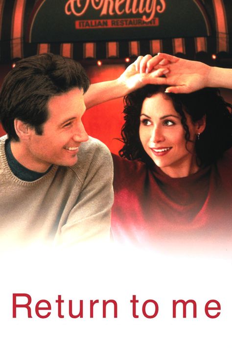 Return To Me Movie, Bonnie Hunt, Minnie Driver, Polo Lacoste, Poster Black And White, Movies Worth Watching, Romance Comedy, Septième Art, David Duchovny