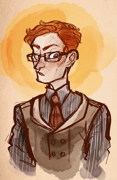 quick drawing of my favorite son percy weasley on this his 38th birthday i would've drawn more but my head has been spinning all afternoon i'm bed Percy Weasley, Coraline Art, Weasley Family, 38th Birthday, Last Unicorn, The Last Unicorn, Harry Potter 2, Favorite Son, Harry Potter Collection