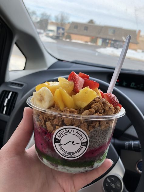 Acai Bowl Business, Açaí Bowls, Resep Smoothie, Acai Bowls, Smoothie Bowl Recipe, Healthy Food Motivation, Healthy Lifestyle Food, Super Bowl Food, Food Goals