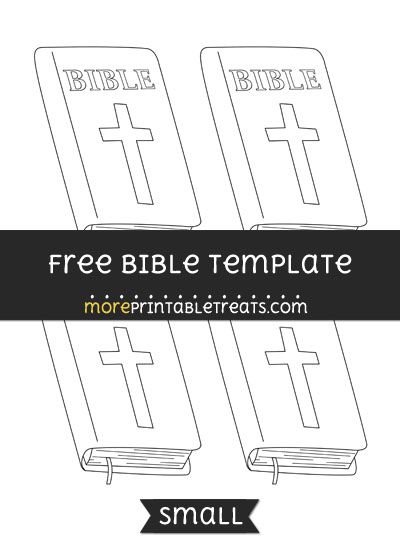 Free Bible Template - Small Bible Templates Free Printable, Bible Templates, Christian Templates, Awana Games, Awana Crafts, Mini Bible, Bible Printables, Bible Pictures, Christian Bible Study