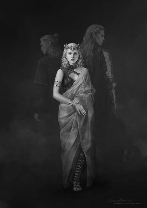 Denis Maznev, Daenerys Targaryen Book, Asoiaf Daenerys, Dessin Game Of Thrones, Daenerys Targaryen Art, Daena Targaryen, Jon Snow And Daenerys, Targaryen Art, Asoiaf Art