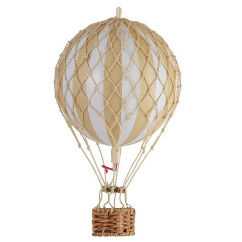 PRICES MAY VARY. Historic Decoration - Helium balloons were one of aviation's first successes. Since 1783, balloons have traveled the skies, often in unintended directions, making this a beautiful and whimsical conversation piece for any room. Fine Hand-Made Details - Each one has hand-applied balloon strips with hand-woven netting and basket. Measures 5.3 inches (H). Versatile Decorative Piece - This balloon is a great decoration for any area including your home, office, bedroom, kitchen, baby Hang From Ceiling, Pink Sheer Curtains, Hot Air Balloon Centerpieces, Jungle Themed Nursery, Balloon Modelling, Authentic Models, Large Balloons, Vintage Inspired Decor, Baby Inspiration