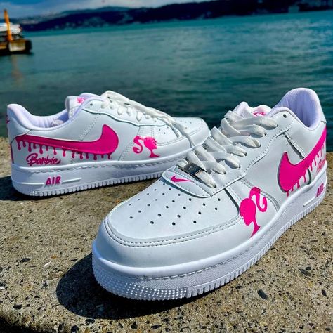 Painted Nikes, Custom Jordans, Nike Shoes Air Force, Painted Sneakers, Jordan Shoes Retro, Jordan 4s, Cute Nike Shoes, Shoes Custom, Cute Nikes