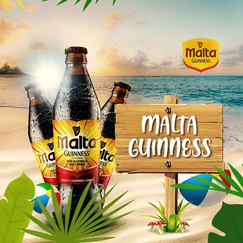 Malta Guinness, Social Media Flyer, Non Alcoholic, Guinness, Malta, Social Media, Good Things, Drinks, Media