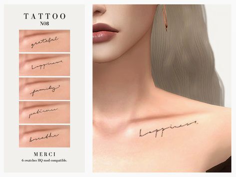 Los Sims 4 Mods, Mods Sims 4, The Sims 4 Cabelos, Sims 4 Tattoos, Sims 4 Piercings, Die Sims 4, The Sims 4 Skin, Female Tattoos, Pelo Sims