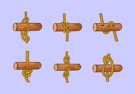 Rope ladder knot wood vector stock Wall Christmas Tree, Rope Ladder, Kid Spaces, Vector Stock, Outdoor Kids, Vector Art, Art Images, Stock Vector, Knot