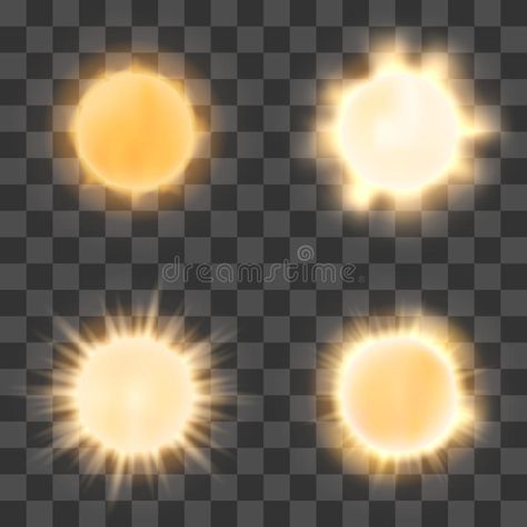 Sun Realistic, Sun Clip Art, Draw Nature, Realistic Background, Sun Tattoo Designs, Sun Drawing, Sun Painting, Sun Flare, Sun Tattoos