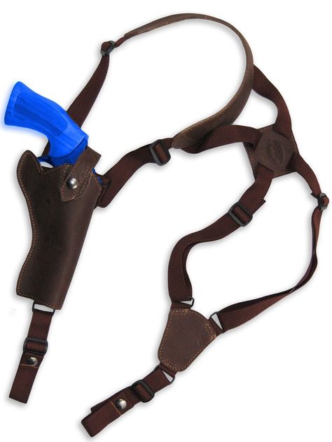 Vertical Shoulder Holster, Leather Shoulder Holster, Double Action Revolver, 1911 Holster, Revolver Holster, Shoulder Holster, Holster Bag, Magazine Pouches, Cowboy Up