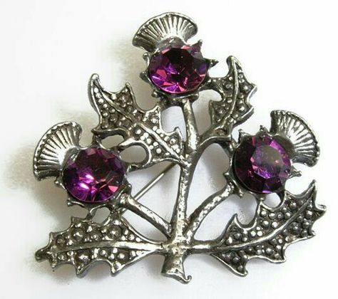 Scotland Thistle, Thistle Brooch, Scottish Jewelry, Beautiful Scotland, Kilt Pins, Scotland Forever, Scottish Jewellery, Scottish Thistle, Bagpipes