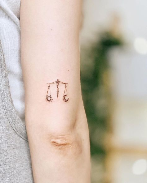 Libra Tattoo Ideas Unique, Libra Tattoo Ideas For Women, Libra Tattoo Ideas, Libra Zodiac Tattoos, Tattoo Ideas Unique, Amazing Craft Ideas, Simple Tattoos For Guys, Libra Tattoo, Zodiac Sign Tattoos