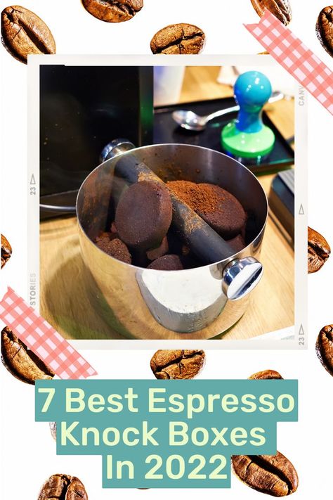 Sick And Tired Of Making A Sloppy Mess With Every Espresso? Read This Review To Find The Best Espresso Knock Box For Your Home Coffee Bar. #espresso #knock #boxes Diy Knock Box Espresso, Knock Box Coffee, Coffee Knock Box, Home Barista, Home Coffee Bar, Best Espresso, Coffee Station, Coffee Lovers, Coffee Bar