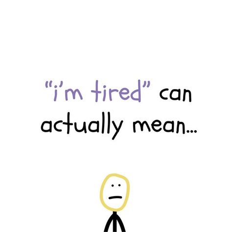 happiness project on Instagram: "drop a 💜 if you understand!   what does “i’m tired” mean to you? ⬇️⬇️⬇️  inspired by @realdepressionproject" I’m Tired, Happiness Project, Im Tired, My Heart, Parenting, Health, On Instagram, Quick Saves, Instagram