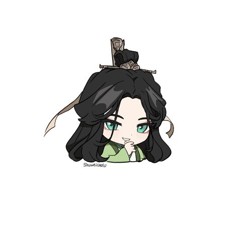 scum villian Chibi Shen Qingqiu, Svsss Shen Qingqiu Icon, Svsss Chibi, Shen Qingqiu Icon, Mxtx Icons, Felt Template, Master Oogway, Shen Qingqiu, Scum Villain