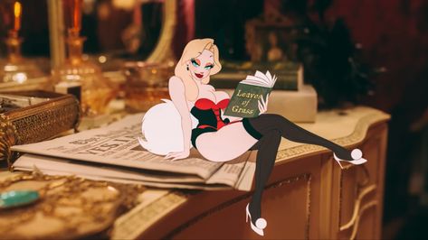 Reading Cartoon, Leaves Of Grass, Arte Pin Up, Jessica Rabbit, Black Anime Characters, Arte Inspo, Cube Entertainment, Pin Up Art, G I Dle