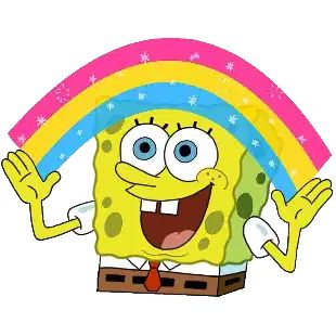 Lgbt Lgbtq Lgbtqia Lgbtqrights By @F4lse_real1tyy Imagination Meme, Spongebob Imagination, Spongebob Rainbow, Spongebob Happy, Imagination Spongebob, Spongebob Cartoon, Pansexual Flag, Happy Birthday Png, Cartoons Png