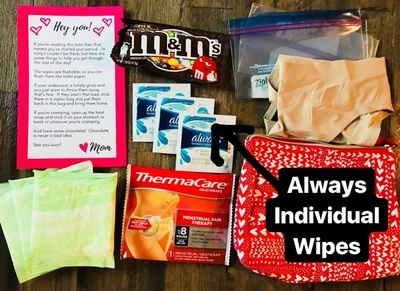 Teen Period Kit, Girls Period, Period Starter Kit, Emergency Kit For Girls, Period Supplies, Period Party, Period Box, First Period Kits, School Emergency Kit