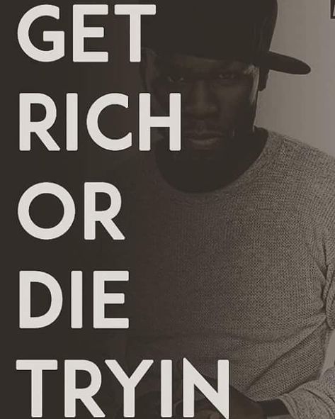 Get rich or die tryin #50cent #hiphop #rich Get Rich Or Die Trying Wallpaper, Get Rich Or Die Trying Tattoo, Get Rich Or Die Trying, Bmw 320d Touring, Music Jam, Bmw 320d, Live Or Die, Quote Tattoo, Hip Hop Quotes