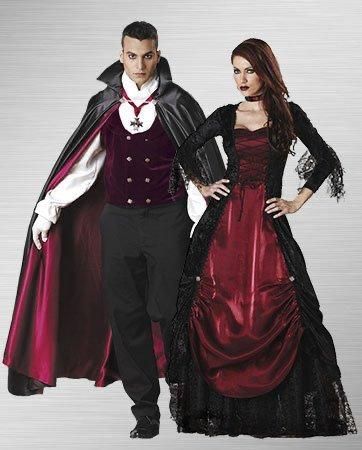 Vampire Costume Couple, Victorian Vampire Costume, Dracula Costume, Vampire Wedding, Vampire Fashion, Wedding Dress Costume, Halloween Duos, Vampire Halloween Costume, Vampire Costumes