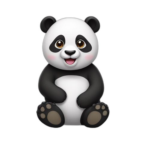 AI emoji generated from the prompt: panda-cute Panda Emoji, Discord Emojis, Pink, Quick Saves