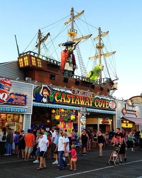 Ocean City Boardwalk, Ocean City New Jersey, Nj Shore, Great Vacation Spots, Paradise Travel, Ocean City Nj, Ocean City Maryland, Ocean City Md, The Odyssey