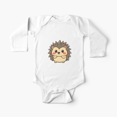 Get my art printed on awesome products. Support me at Redbubble #RBandME: https://www.redbubble.com/i/baby-onesie/Cute-hedgehog-by-Irina2d/165448842.8RDFY?asc=u Hedgehog Baby, Baby Hedgehog, Cute Hedgehog, Baby One Piece, Onesies, My Art, Awesome Products, Baby Onesies, One Piece