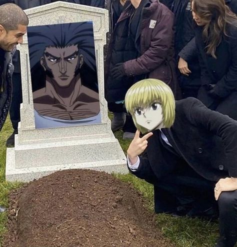 Leorio Hxh, Hunterxhunter Funny, Anime Avatar, Hxh Characters, Memes Anime, Hunter Anime, Anime Jokes, Anime Memes Funny, Anime Meme