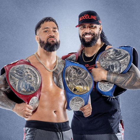 Hall of Raw Tag Team Champions: photos | WWE Wwe Intercontinental Championship, Usos Wwe, Wwe Championship Belts, Aj Styles Wwe, Wwe Tag Team Championship, Jimmy Uso, Liverpool Premier League, Roman Reigns Wwe Champion, Roman Reigns Shirtless