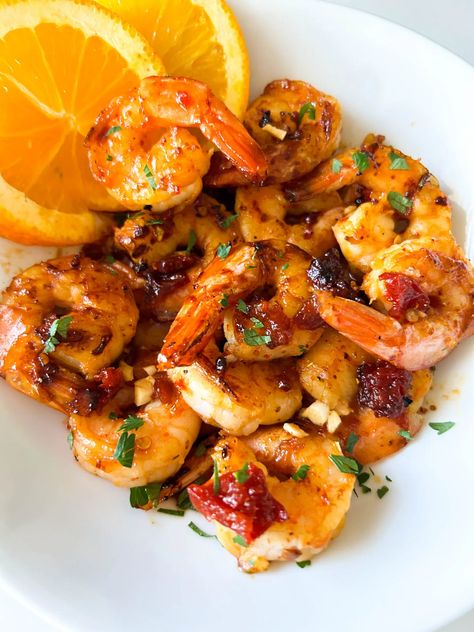 Grilled Spicy Citrus Shrimp Best Shrimp Scampi Recipe, Citrus Shrimp, Shrimp Marinade, Smoked Salmon Salad, Dried Chili Peppers, Mexican Seasoning, Shrimp Scampi Recipe, Grilled Shrimp Recipes, Shrimp Dishes