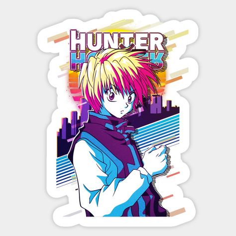 Hunter X Hunter Kurapika - Hxh Kurapika - Sticker | TeePublic Kurapika Stickers, Hunter X Hunter Stickers, Hunter Stickers, Hunter X Hunter Kurapika, Hxh Kurapika, Hunter X Hunter Anime, Stickers Printable, Hunter Anime, Anime Stickers