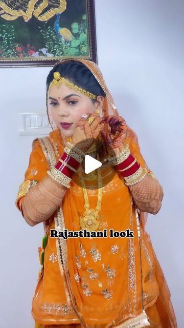 WEDDINGWIK Makeup Artist on Instagram: "Rajasthani Makeup look 💄💄
 
MUA : @weddingwik 
Bride : @its.pooja.choudhary 
Photographer : @__golden_moment_photography__ 
 
MUA @weddingwik 
 
For Bookings Call 📞 WhatsApp 8209819303
 
Transforming brides into timeless beauties, one brush stroke at a time ✨💄 #BikanerBridalGlam #MakeupMagic #BridalBeauty #bikaner #makeupartistbikaner #bikanermakeupartist #bridal #weddingmakeup #naturalmakeup #rajasthani #makeup #makeupartist #bride #bridedress #bridemakeup #look #natural #happy #looks #india #wedding 
 
Street Number 5, Rampura Lalgarh Bikaner, Chak Garbi Rural Rajasthan 334004" Rajasthani Makeup Look, Rural Rajasthan, Rajasthani Bride, Moment Photography, India Wedding, Bride Makeup, Number 5, Bridal Beauty, Artist On Instagram