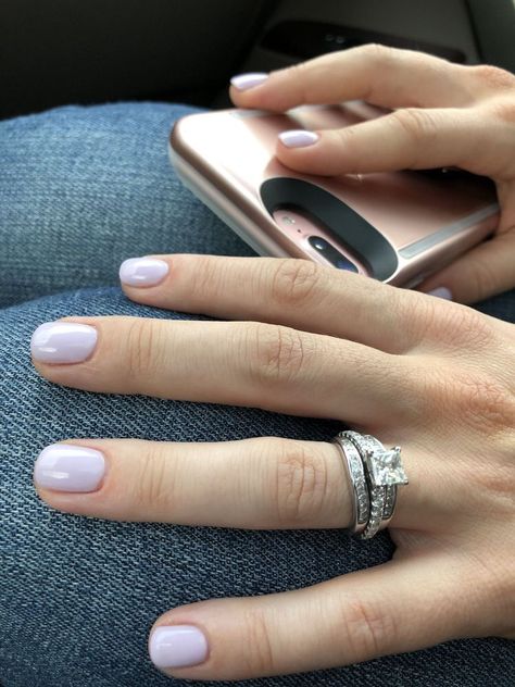 Purple Gel Nails, Light Purple Nails, Opi Gel Nails, Purple Nail, Gel Nail Colors, Gel Polish Colors, Summer Nails Colors, Dipped Nails, Opi Nails