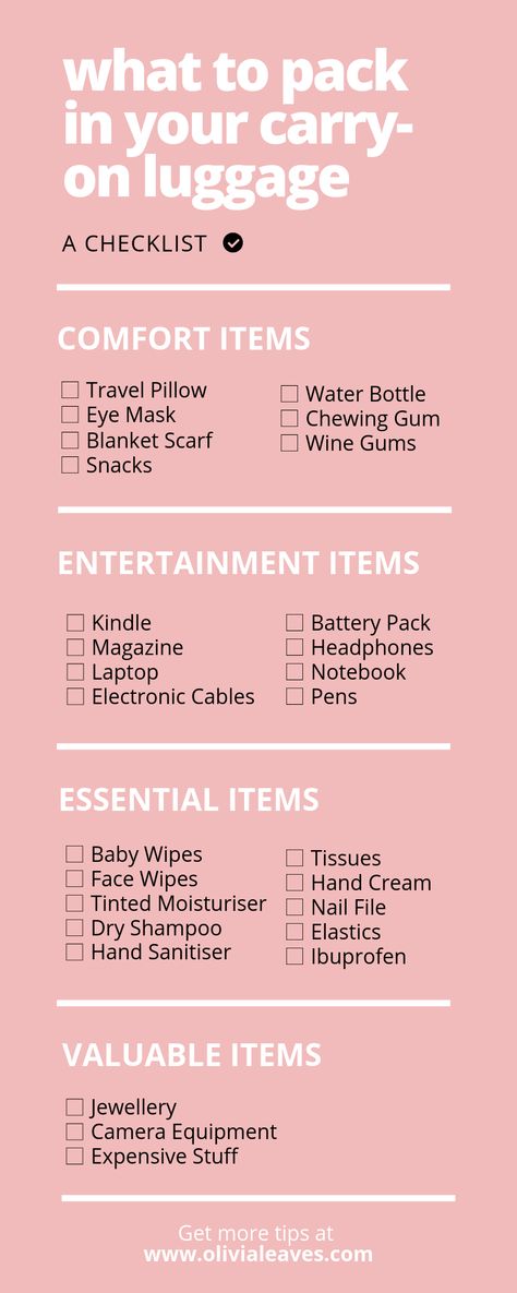 Carryon Packing, Holiday Packing Lists, Carry On Essentials, Travel Packing Checklist, Holiday Packing, Packing Checklist, Travel Checklist, Packing List For Travel, Destination Voyage