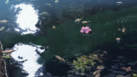 The Garden of Words #water #flowers Makoto Shinkai #sunlight #rain #1080P #wallpaper #hdwallpaper #desktop The Garden Of Words, Garden Of Words, Anime Flower, Anne Stokes, Rain Wallpapers, Wallpaper Animes, Japan Design, Nagano, Aesthetic Gif