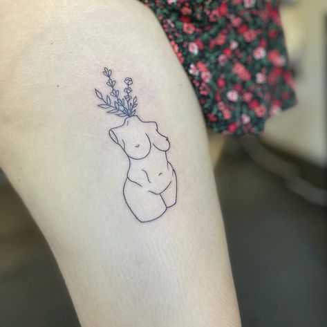 https://www.instagram.com/mcannontattoos/p/CVawQ4urutm/?utm_medium=share_sheet Tattoo Ideas Body Positive, Woman's Body Silhouette Tattoo, Tattoos For Body Positivity, Plus Size Woman Tattoo, Tattoo Body Positivity, Body Positive Tattoos For Women, Arm Piece Tattoo Women, Women Silhouette Tattoo, Woman Body Tattoo Silhouette