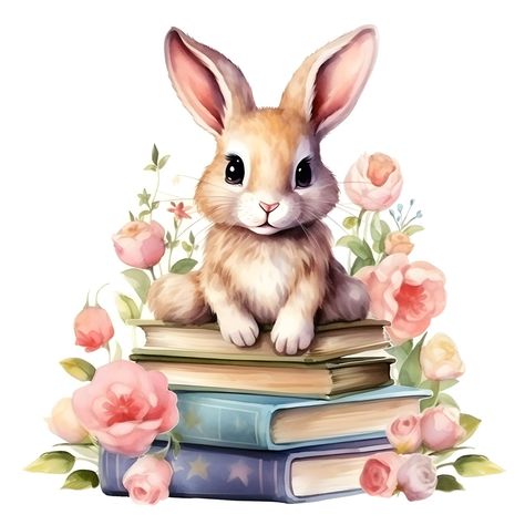 Rabbit Sitting On A Stack Of Books Clipart, 16 JPGs, Watercolor Books Rabbit Clipart, Books Clipart, Back To School, Commercial Use ---------- This is a digital product. No physical item will be shipped. Your files will be available to download immediately after payment confirmation. ---------- You can use these images for: Scrapbooking, card making, collages, crafting, t-shirts, mugs, stickers, etc. ---------- You will receive 4 zip files with the following: ► 16 High-Quality JPGs ► 4096 x 4096 px (13.653' x 13.653' in) ► High-resolution, jpg files with 300 dpi ► White background, non-transparent ► Commercial use ---------- TERM OF USE: Personal and Commercial Use for all of our clipart. POD use is allowed. No need to buy an extra license for commercial use. However, you are NOT allowed t Bunny Reading Book Drawing, Books Clipart, Rabbit Sitting, Rabbit Clipart, A Stack Of Books, Scrapbook Images, Watercolor Books, Adult Birthday Invitations, Watercolor Floral Wedding Invitations