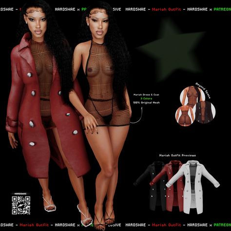 (HARDSWAE) Mariah Outfit ✩. | Patreon The Sims 4 Cc Patreon, Sims 4 Cc Patreon, Cc Patreon, Sims 4 Tattoos, Sims 4 Black Hair, Sims 4 Cas Mods, Free Sims 4, Sims 4 Game Mods, Sims 4 Body Mods