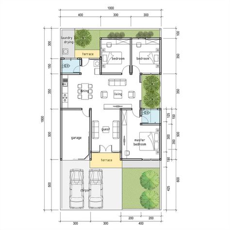 1200 Sq Ft House, Drawing House Plans, Classical House, Free House Plans, House Floor Design, Building Plans House, House Arch Design, Home Design Plan, Minimalist House Design