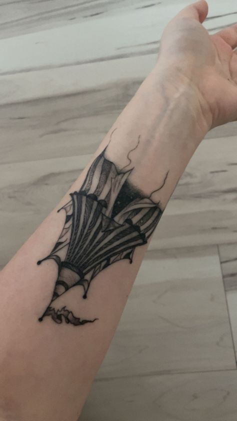 Dark Circus Tattoo, Creepy Carnival Tattoo, The Night Circus Tattoo, Circus Tent Tattoo, Tent Tattoo, Carnival Tattoo, Haunted Circus, Circus Tattoo, Carnival Tent