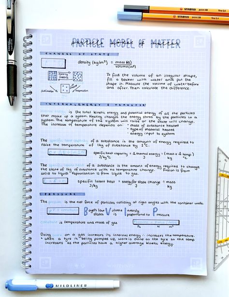 Class 9 Science Notes Chemistry Chapter 1, Class 9 Biology Notes Chapter 1, Asthetic Notes Physics, Chapter Notes Ideas, Asthetic Notes Biology, Matter Notes Chemistry, Gcse Physics Notes, Notes Aesthetic Physics, Matter In Our Surroundings Notes