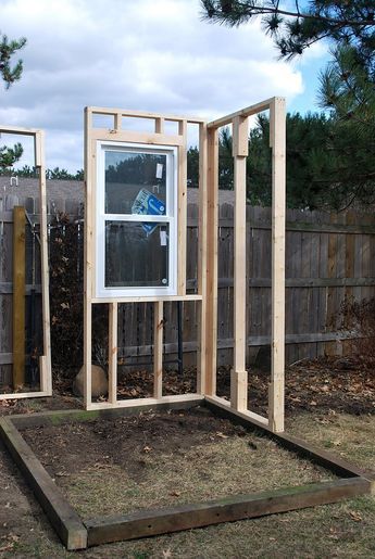 Recycled Window Greenhouse, Greenhouse Made From Old Windows, Old Window Greenhouse, Recycled Windows, Window Greenhouse, Recycled Window, Recycled Door, Diy Greenhouse Plans, Pallet Shed