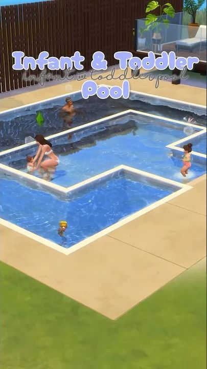 A tutorial on how create a "pool" usable by infants on Toddlers friendly for console#shortswithcamilla Video Music:"Danlsan - Longing" is under a Creative Co... Sims4 Pool Cc, Sims 4 Functional Pool Cc, Sims 4 Kiddie Pool Cc, Cool Pools Sims 4, Sims 4 Diving Board, Splash Pad, Kid Pool, Sims 4 Toddler, Sims 4 Game