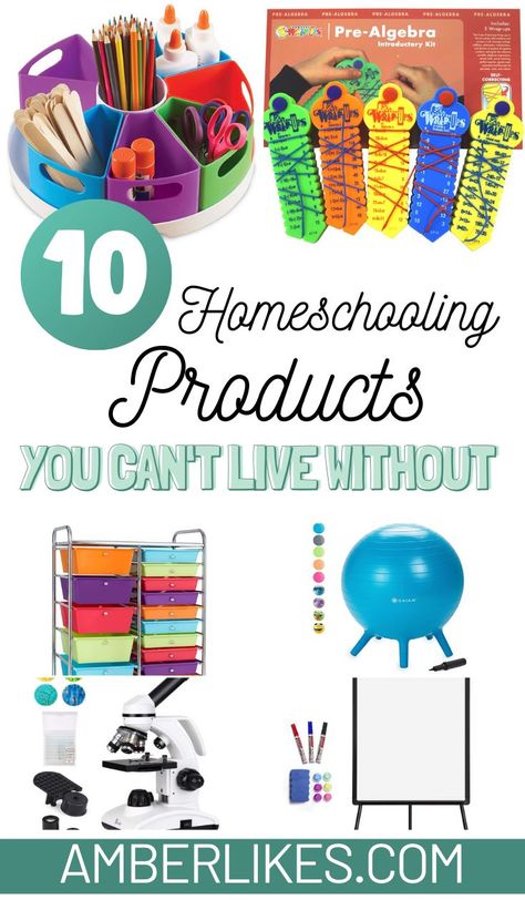 Amazon Homeschool Must Haves, Homeschool Necessities, Homeschool Must Haves, Homeschool Discounts, Homeschool Tools, Middle School Essentials, Kindergarten Homeschool Curriculum, Relaxed Homeschooling, Homeschool Supplies