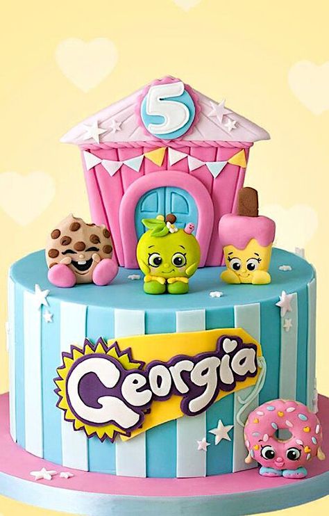 Sunday Sweets Goes Shopkins — Cake Wrecks Shopkins Birthday Cake, Shopkins Bday, Shopkins Cake, Shopkins Birthday Party, Shopkins Party, Shopkins Birthday, Cake Wrecks, Cherry Cake, Orange Cake