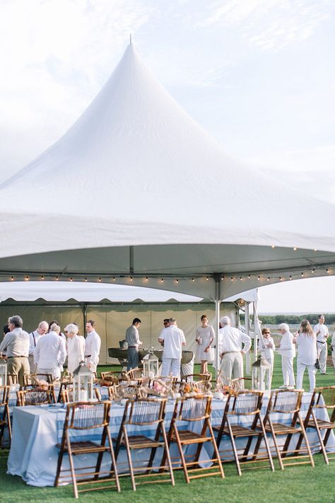 Pole Tent Wedding, White Out Party, Nautical Rehearsal Dinner, Outdoor Wedding Tent, Themed Rehearsal Dinner, White Rehearsal Dinner, Leslee Mitchell, Rehearsal Dinner Inspiration, Pergola Decorations