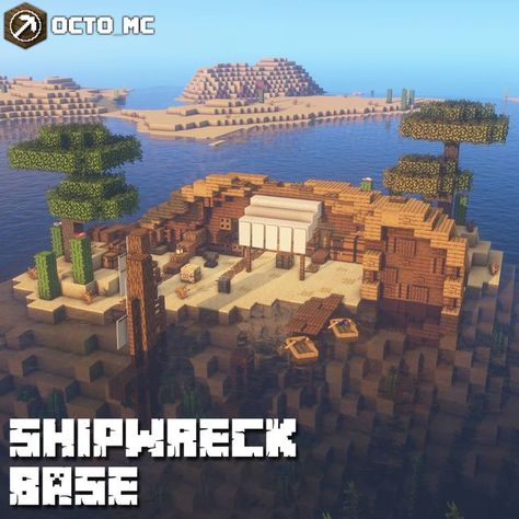 Minecraft Building Guide, Pirate Boats, Minecraft House Plans, Cool Minecraft Creations, Minecraft Medieval, Pirates Cove, Minecraft City, Minecraft Tips, Minecraft Inspo